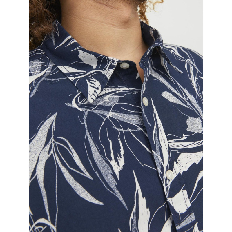 JACK & JONES Plus Crayon Skjorte - Navy Blazer