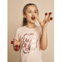 Name it Kids Chupachups Tinni T-shirt - Potpourri