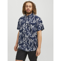 JACK & JONES Plus Crayon Skjorte - Navy Blazer