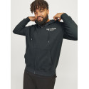 JACK & JONES Plus Size Vesterbro Lynlås Hoodie - Forest River