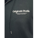 JACK & JONES Plus Size Vesterbro Lynlås Hoodie - Forest River