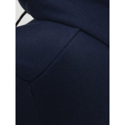 JACK & JONES Plus Reid Blocking Hoodie - Navy Blazer