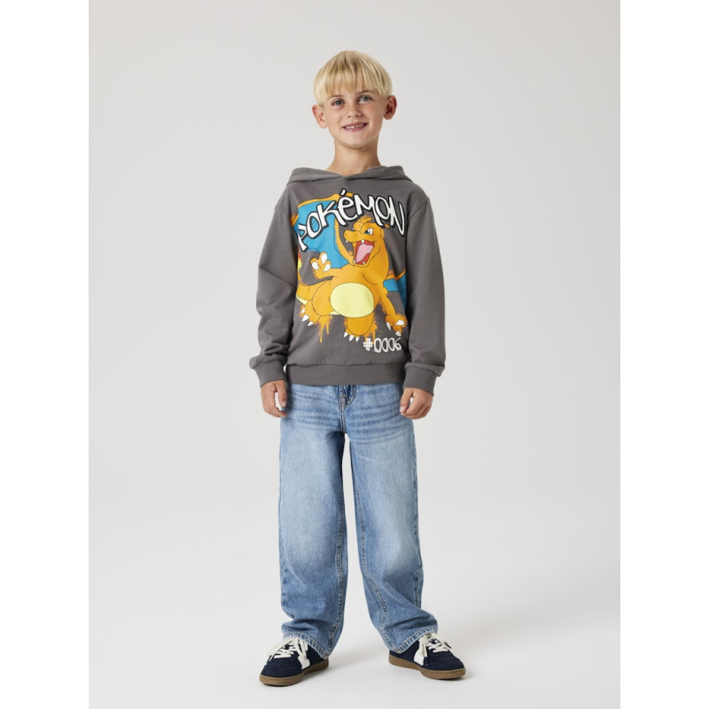 NAME IT KIDS Ondie Pokemon Sweatshirt - Castlerock