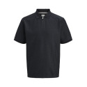 Jack & Jones PLUS Zip Polo - India Ink