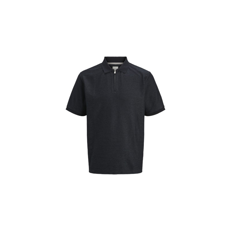 Jack & Jones PLUS Zip Polo - India Ink