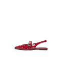 ONLY Aura-5 Slingback Ballarina Sko - High Risk Red