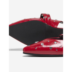 ONLY Aura-5 Slingback Ballarina Sko - High Risk Red