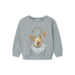 NAME IT Basse Sweat Bluse - Quarry