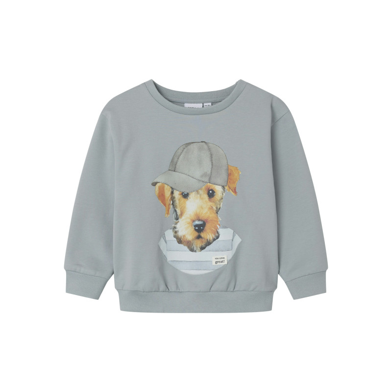 NAME IT Basse Sweat Bluse - Quarry