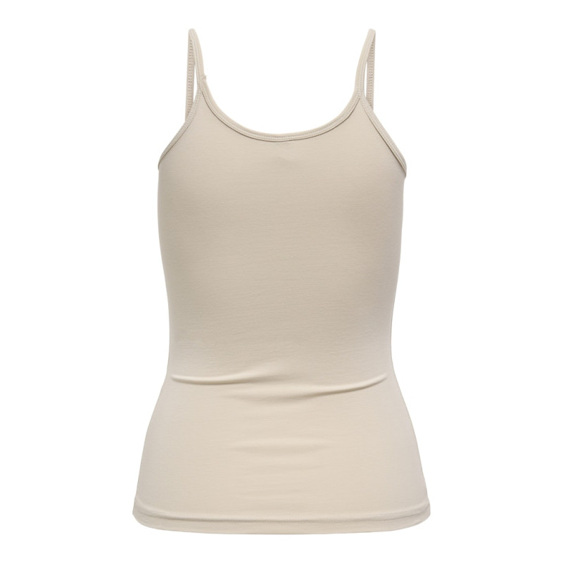 ONLY Love Strap Singlet Top - Peyote