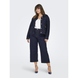 ONLY CARMAKOMA Madison Jeans - Dark Blue Denim