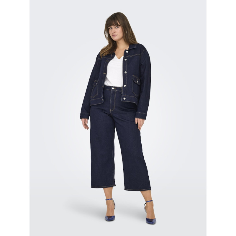 ONLY CARMAKOMA Madison Jeans - Dark Blue Denim