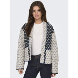 JDY Avalon Quilted Jakke - Egret