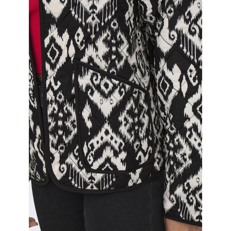 JDY Tiger Bomber Jakke - Sort