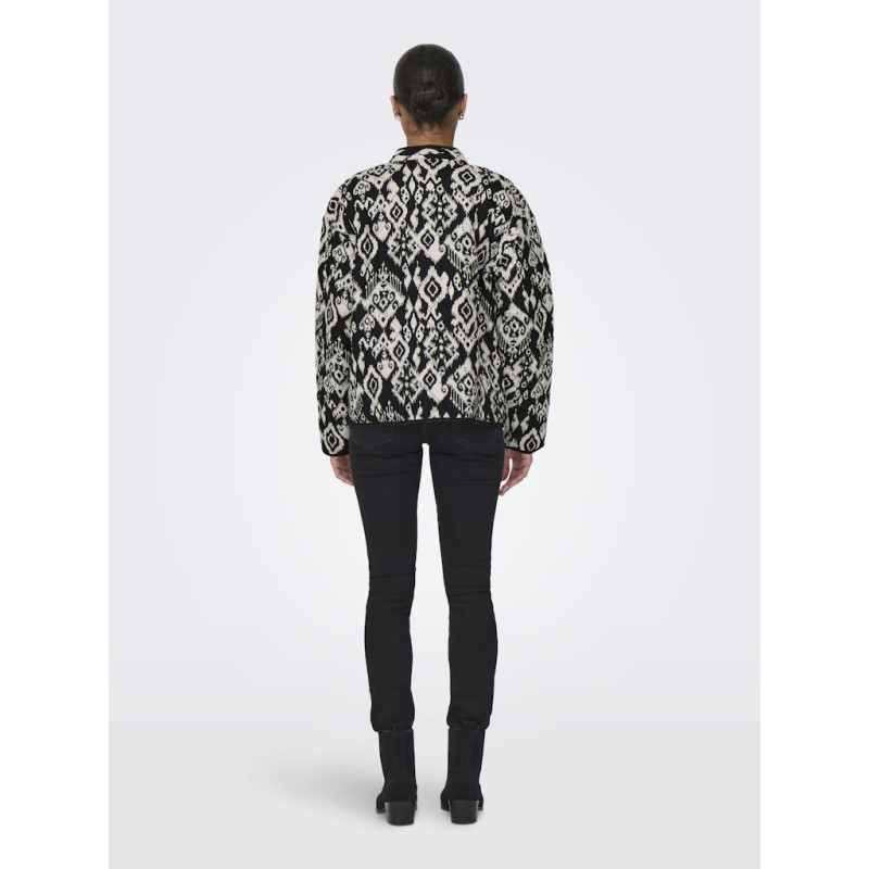 JDY Tiger Bomber Jakke - Sort