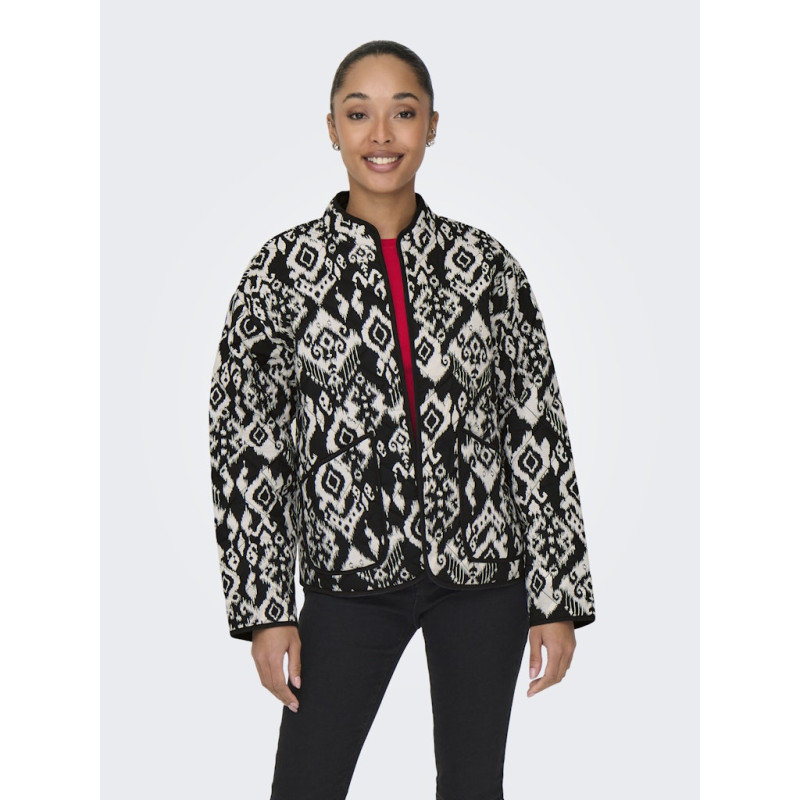 JDY Tiger Bomber Jakke - Sort