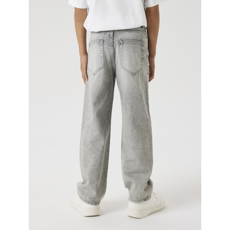 NAME IT KIDS Ryan Straight Jeans 3418-Be - Light Grey Denim