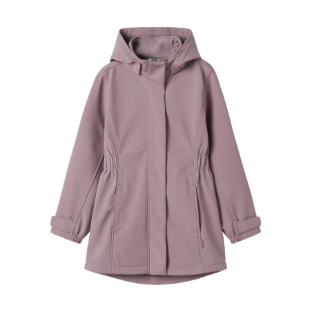 NAME IT KIDS Alfa08 Softshell Jakke - Elderberry
