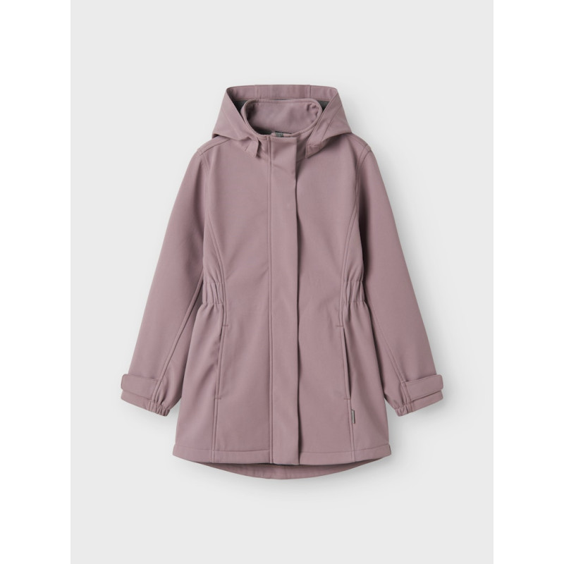 NAME IT KIDS Alfa08 Softshell Jakke - Elderberry