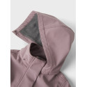 NAME IT KIDS Alfa08 Softshell Jakke - Elderberry