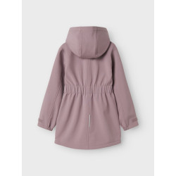 NAME IT KIDS Alfa08 Softshell Jakke - Elderberry