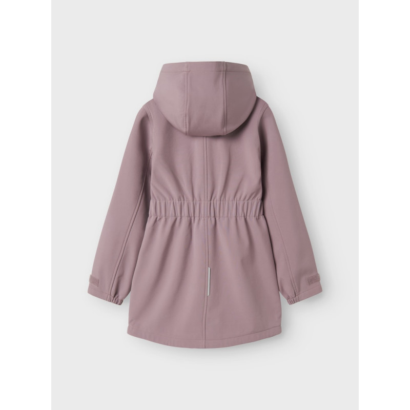 NAME IT KIDS Alfa08 Softshell Jakke - Elderberry