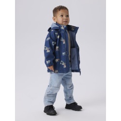 NAME IT MINI Alfa08 Softshell Jakke - Sargasso Sea