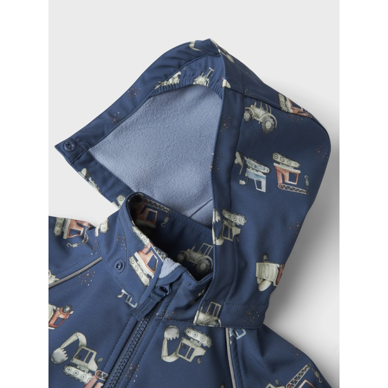 NAME IT MINI Alfa08 Softshell Jakke - Sargasso Sea