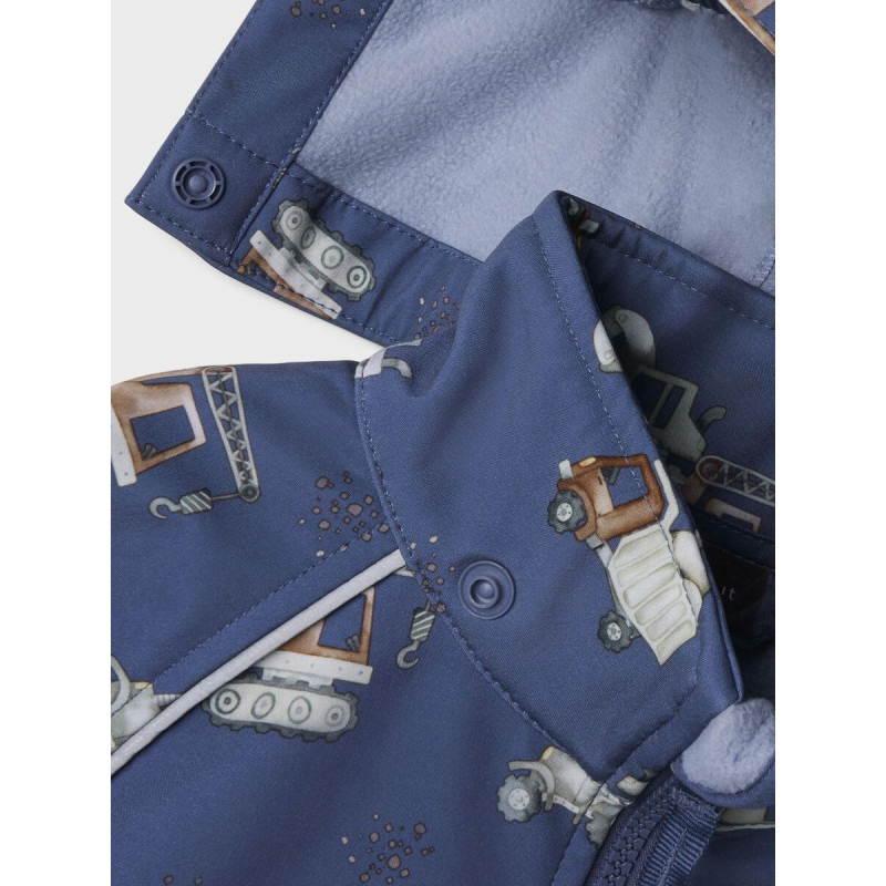 NAME IT MINI Alfa08 Softshell Dragt - Sargasso Sea