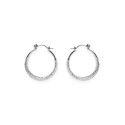 PIECES Mivo Hoop Øreringe - Silver Colour