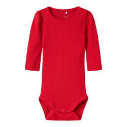 NAME IT BABY Dagnes Bodystocking - Chinese Red