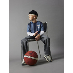 NAME IT KIDS Bibile Top - Lava Smoke