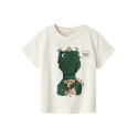 NAME IT MINI Brett T-Shirt - Cloud Dancer