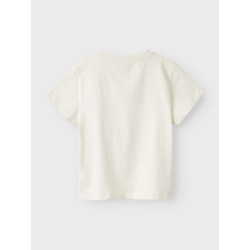 NAME IT MINI Brett T-Shirt - Cloud Dancer