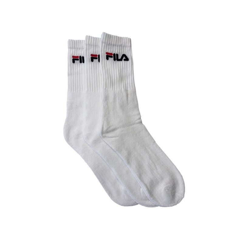 VANTING Fila Calza 3-Pak Tennis Sokker - Hvid
