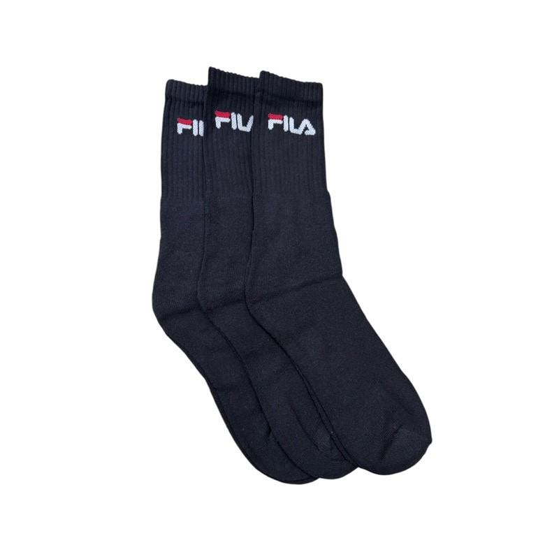 VANTING Fila Calza 3-Pak Tennis Sokker - Sort