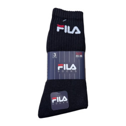 VANTING Fila Calza 3-Pak Tennis Sokker - Sort