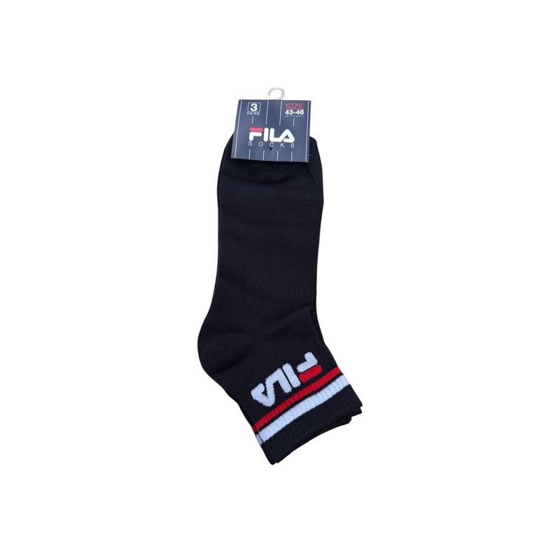 VANTING Fila Calza 3-Pak Sokker - Sort