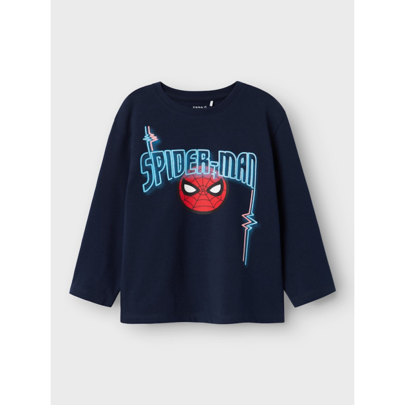 NAME IT MINI Jacinto Spider Bluse - Navy Blazer