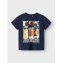 NAME IT KIDS Fartil T-Shirt - Navy Blazer