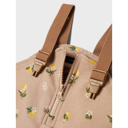 NAME IT MINI Alfa08 Softshell Bib Bukser - Light Taupe