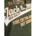 JACK & JONES Plus Size logo T-shirt - Kombu Green