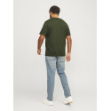 JACK & JONES Plus Size logo T-shirt - Kombu Green
