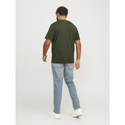 JACK & JONES Plus Size logo T-shirt - Kombu Green
