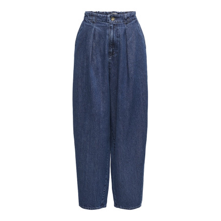 ONLY Lerin Balloon Jeans - Dark Blue Denim