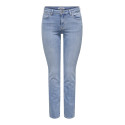 ONLY Sui Mid Slim Dia460 Jeans - Light Blue Denim