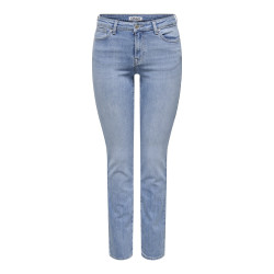 ONLY Sui Mid Slim Dia460 Jeans - Light Blue Denim