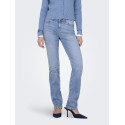 ONLY Sui Mid Slim Dia460 Jeans - Light Blue Denim