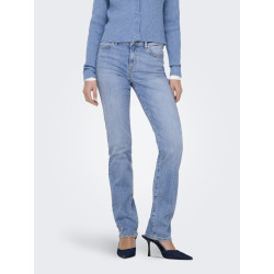 ONLY Sui Mid Slim Dia460 Jeans - Light Blue Denim