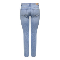 ONLY Sui Mid Slim Dia460 Jeans - Light Blue Denim